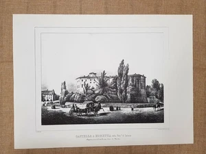 Castello di Moretta Saluzzo Monarchia di Savoia Enr. Gonin F.lli Doyen Ristampa - Picture 1 of 1