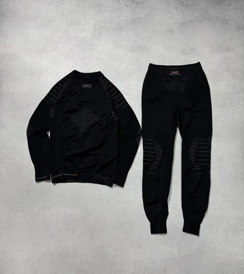 X-bionic Invent Base Layer Energy Black Suit Set Pants And Shirt Size S Mens - Image 1 of 4