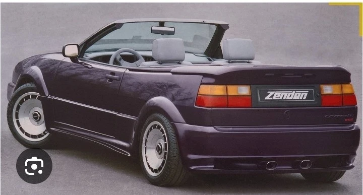 Modellino Volkswagen Corrado Cabrio Zender in plastica Scala 1: 24 Viola Metal.  - Immagine 1 di 1