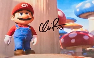 Chris Pratt signed 8x10 Foto handsigniert mit COA Mario - Bild 1 von 3