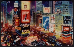 Alexander Chens 42. Straße: New York City Times Square: Einzelne Telefonkarte - Picture 1 of 1