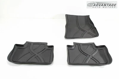 BMW X3 2011-2017 Juego de 3 alfombrillas de suelo delanteras derecha y trasera izquierda y derecha OEM Foto 1 de 4