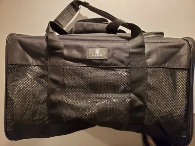 X-zone Mesh Sided Pet Carrier Cats Small Dog Ferret Rabbit Chinchilla - Image 1 of 4