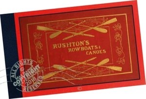 J H Rushton (1907) Row Boats Canoes CATALOG Cedar Canvas Wood Sailboats Supplies - Bild 1 von 24