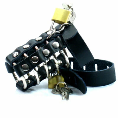 Новый мужской целомудрия птица клетка устройство кок кольцо SM бондаж запираемый CBT ограничение - Изображение 1 из 4