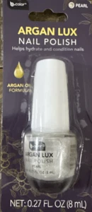 B Color Argan Lux Nail Polish "Pearl"-Brand New-SHIPS N 24 HOURS - Picture 1 of 5