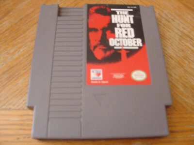 The Hunt for Red October (Nintendo Entertainment System, 1991) Authentic Tested - Image 1 of 2