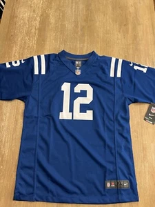 Nike Indianapolis Colts Football Jersey Kids Youth size XL 18/20 Andrew Luck $70 - Picture 1 of 7