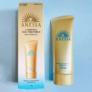 Shiseido Anessa Perfect UV Sunscreen Skincare Gel SPF50+/PA++++ 90ml New - Picture 1 of 9