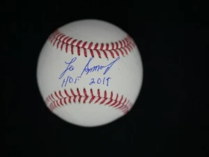 LEE SMITH SIGNED OFFICIAL MAJOR LEAGUE BASEBALL INSCRIBED "HOF 2019" W/ JSA COA - Picture 1 of 2