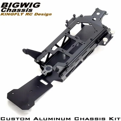 Custom Aluminum Chassis Kit for TAMIYA BIGWIG  Chassis - Image 1 of 4