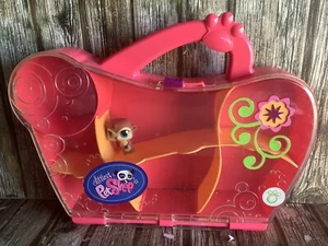 LITTLEST PET SHOP 1376 MEERKAT WITH CARRY CASE ORIGINAL - Picture 1 of 20