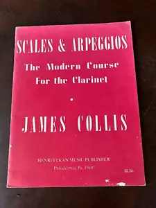 Escalas y arpegios para clarinete de James Collins - Imagen 1 de 3