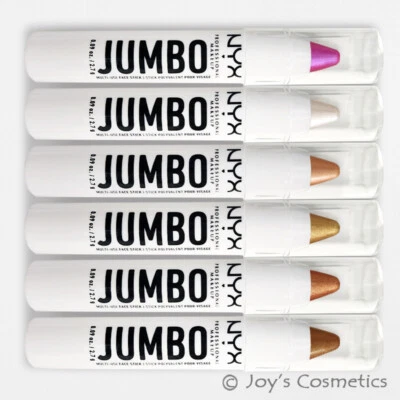 6 NYX Jumbo Multi-use Highlighter Stick - JHS "Full Set" *Joy's cosmetics* - Image 1 of 4