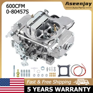 4 Barrel 600 CFM Carburetor for Holley 4160 Performance Street Warrior 0-80457S - Picture 1 of 12