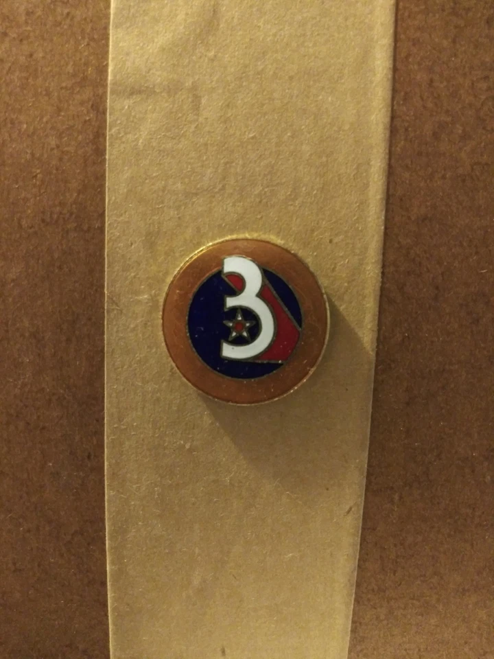 USAAF Tercer Cuerpo Aéreo Pin/DUI/Insignia Embrague Trasero - Reproducción Segunda Guerra Mundial Foto 1 de 1