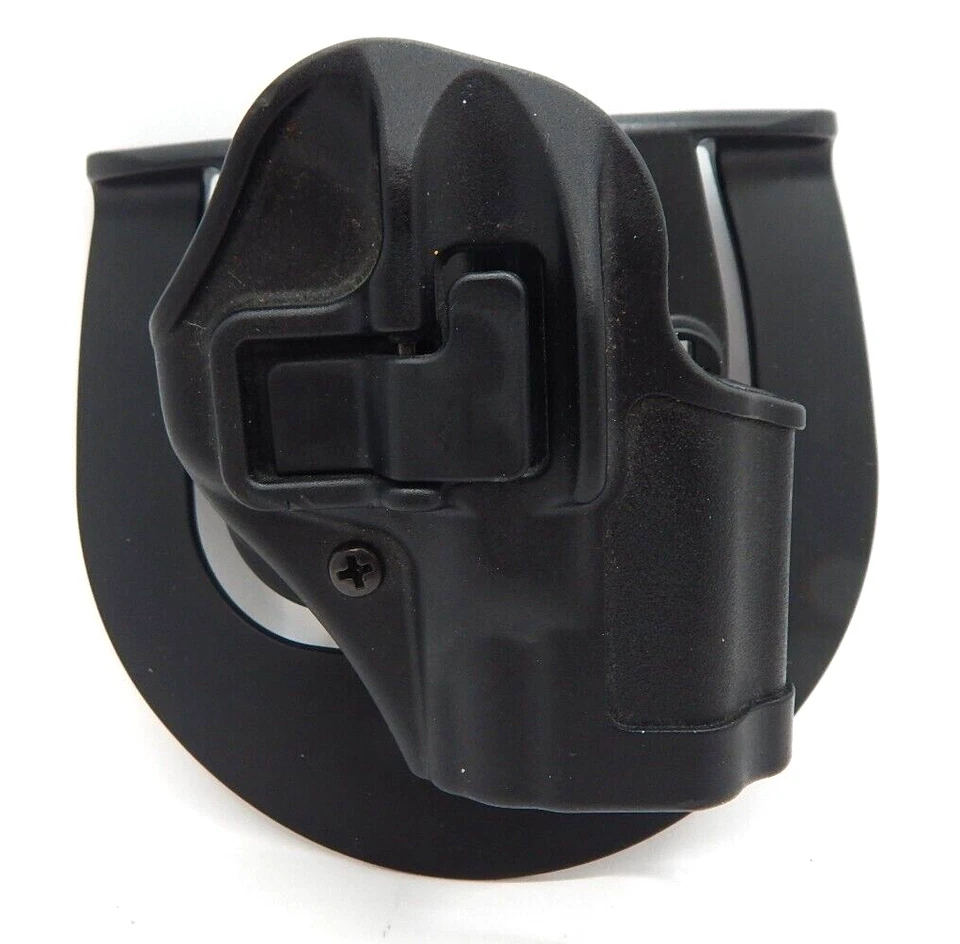 BlackHawk CQC Holster Inside the Waistband Paddle Black Kydex IWB 2100270 - Image 1 of 4