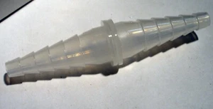 Conector de tubo recto 5 en 1 Cardinal Health Medi-Vac CAT 350A (lote de 5) - Imagen 1 de 3