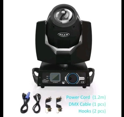 230W 7R Beam Zoom Sharpy 16+8Prism DMX Stage Lighting Moving Head Light Disco - Image 1 of 4