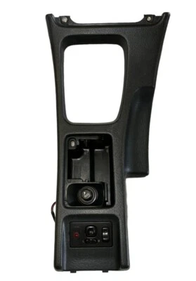 Bisel de ajuste de control central Nissan 300ZX 1990-1996 2+2 OEM. Negro. Descongelador. Foto 1 de 4