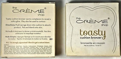 (1) Cojín tostado The Creme Shop bronceador medio calienta maquillaje facial ENVÍO GRATUITO Foto 1 de 2