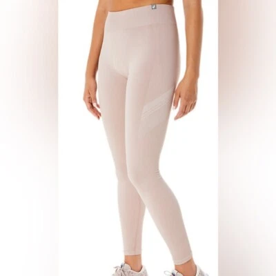 Asics Mujer Nagino Flex Sin Costuras Leggings Ajustados Entrenamiento Rosa Claro Talla Grande Foto 1 de 4