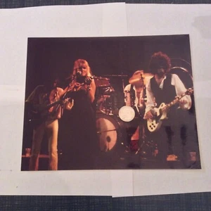 FLEETWOOD MAC 8 X 10 LIVE PHOTO FROM NEGATIVE KODAK PAPER 70s 80s STEVIE NICKS - Picture 1 of 3