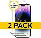Screen Protector for iPhone 15 13 12,11 X XR XS 14 Pro Max GorillaTempered Glass