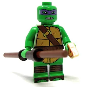 B3 Customs - Donny Purple Fighter Turtle - Custom Minifig - Picture 1 of 3