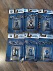 Harry Potter Nano Metalfigs Figures Lot of 6, 2 Harry,  2 Hermione, Draco, Ron