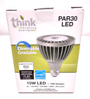 PAR30 LED Bulb 3000K Warm White Long Neck Flood Light Dimmable 15W