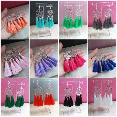 Dream new Catcher Tassel Earrings Dangle hook jewellery - Image 1 of 4
