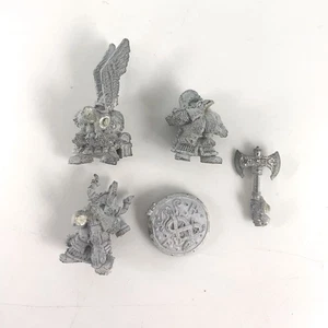 x1 Roi Alrik sur bouclier Métal Warhammer FB | P-00M97 - Picture 1 of 2