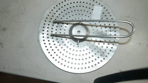 Used Perforated Commercial Steam Kettle Strainer Believed Cleveland 9 3/8''  #3 - Picture 1 of 3