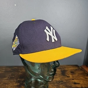 New York Yankees New Era 59FIFTY Fitted Hat 1996 World Series Two-Tone Sz 7 3/4 - Picture 1 of 9