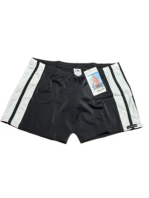 Traje de baño para hombre Sauvage clásico corte cuadrado baúl talla L Foto 1 de 4