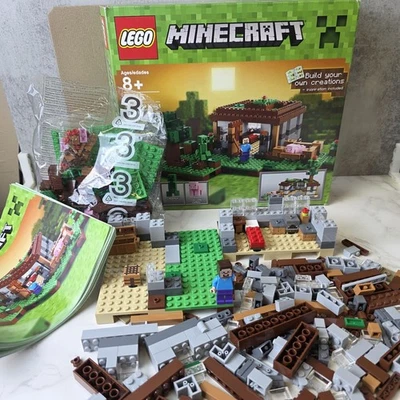 LEGO Minecraft: The First Night (21115) Missing Pieces- Read Description  - Image 1 of 4
