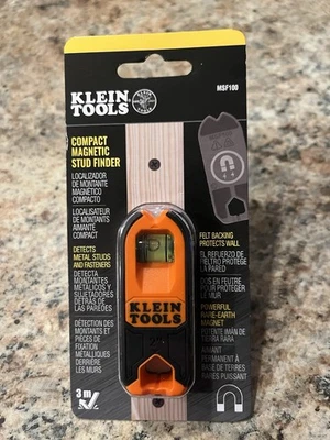 Klein Tools MSF100 Magnetic Stud Finder-NEW - Image 1 of 4