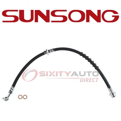 Sunsong Front Right Brake Hydraulic Hose for 2002-2006 Nissan Altima - Hoses px Foto 1 de 4