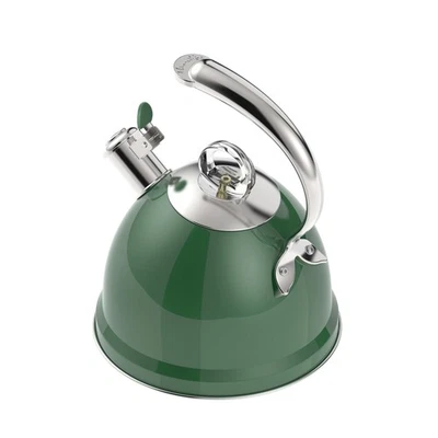 Tea Kettle Stovetop, 2.5 Quart Whistling Stainless Steel Tea Pot, 3-Layer Bas... - Image 1 of 4