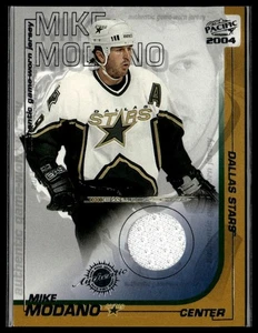 2003-04 Pacific #13 Mike Modano Trikots Gold - Bild 1 von 2
