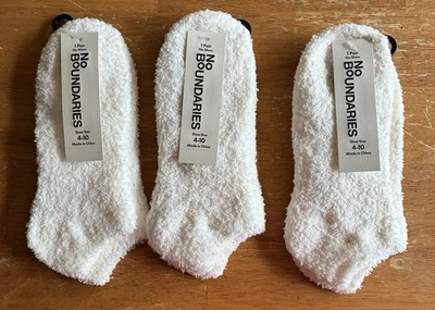 Новый без границ 1 пара нет шоу уютный носок обуви размер 4 10 белый - Изображение 1 из 2