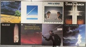 8x Chris De Burgh - LP Vinyl Sammlung - Zustand Gut / Sehr Gut - Picture 1 of 1