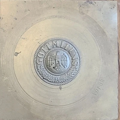 Hebilla de cinturón de la Kriegsmarine alemana Segunda Guerra Mundial  Foto 1 de 4