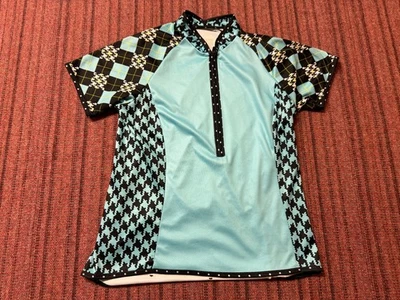 CAMISETA DE CICLISMO MUJER SHEBEEST 3/4 CREMALLERA AZUL TALLA PEQUEÑA Foto 1 de 4