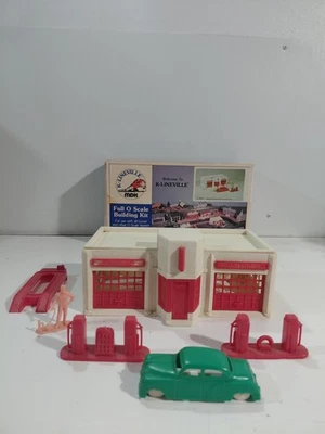 K- Line K-4072 K-Lineville O Gauge Railroad Scenery Service/Gas Station w/ Box - Image 1 of 4