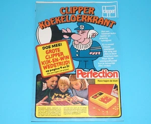 CLIPPER KOEKELOERKRANT 1977 KENNER DUTCH TOY CATALOG CRAZY RACERS SIX MILLION... - Picture 1 of 5