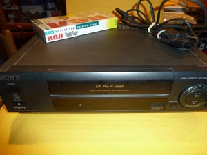 Sony DA Pro 4 Head VCR Plus+ VHS Player, SLV-390 , Tested, Works, Read below - Picture 1 of 7