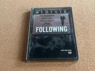 NEW & SEALED Following 1998 DVD Christopher Nolan - Image 1 of 4