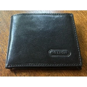 Vera Pelle italienische schwarze Leder No Limits Herren Geldbörse - Bild 1 von 6